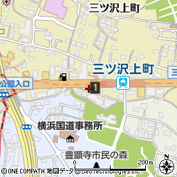 セブンイレブン横浜三ツ沢上町店周辺の地図