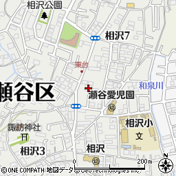 ジャパンケア横浜相沢 デイサービス周辺の地図