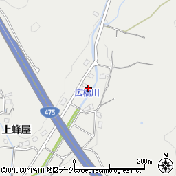 岐阜県美濃加茂市蜂屋町上蜂屋3826周辺の地図