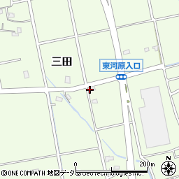 神奈川県厚木市三田1837周辺の地図