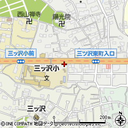 神奈川警察署三ツ沢交番周辺の地図
