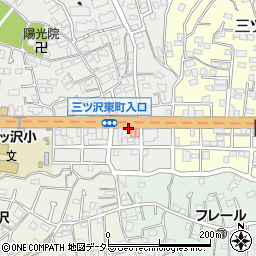 ナビパーク三ツ沢中町第２駐車場周辺の地図