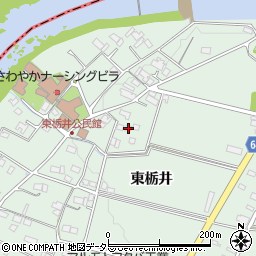 岐阜県美濃加茂市下米田町東栃井143周辺の地図