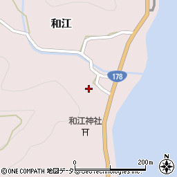 京都府舞鶴市和江192周辺の地図