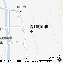 鳥取県鳥取市青谷町山根543周辺の地図