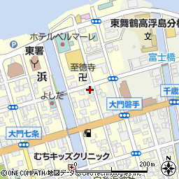 京都府舞鶴市浜128周辺の地図