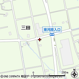 神奈川県厚木市三田1836周辺の地図