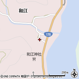 京都府舞鶴市和江190周辺の地図