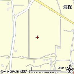 千葉県市原市海保周辺の地図