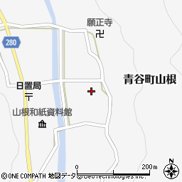 鳥取県鳥取市青谷町山根594周辺の地図