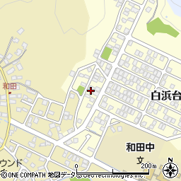 京都府舞鶴市白浜台72-33周辺の地図