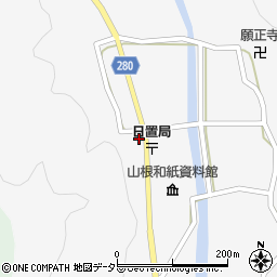 鳥取県鳥取市青谷町山根121周辺の地図