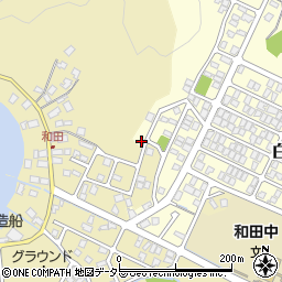 京都府舞鶴市白浜台72-57周辺の地図