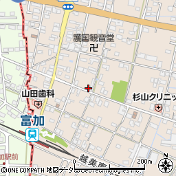 岐阜県加茂郡富加町羽生1475-4周辺の地図
