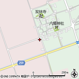 滋賀県長浜市高月町東柳野1668-2周辺の地図