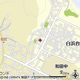 京都府舞鶴市白浜台72-32周辺の地図