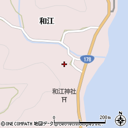 京都府舞鶴市和江194周辺の地図