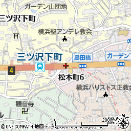島田橋周辺の地図