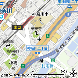 グリフィン横浜・ベイグランデ壱番館周辺の地図