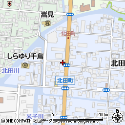島根県松江市北田町40周辺の地図
