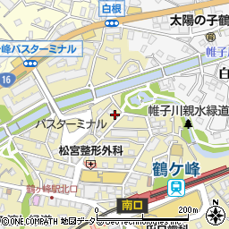 タツミ訪問看護ステーション鶴ヶ峰周辺の地図