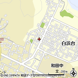 京都府舞鶴市白浜台72-23周辺の地図