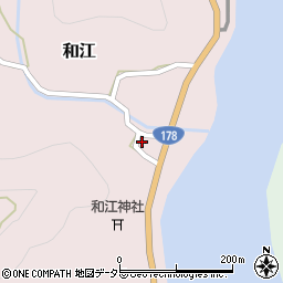 京都府舞鶴市和江189周辺の地図