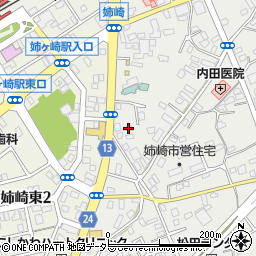 千葉県市原市姉崎580周辺の地図