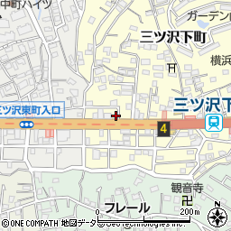 神奈川県横浜市神奈川区三ツ沢下町9-24周辺の地図