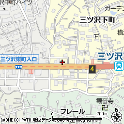神奈川県横浜市神奈川区三ツ沢下町9-26周辺の地図