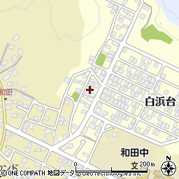 京都府舞鶴市白浜台72-30周辺の地図