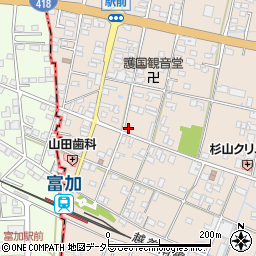 岐阜県加茂郡富加町羽生1475-3周辺の地図
