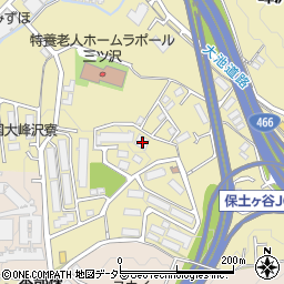 神奈川県横浜市保土ケ谷区峰沢町317周辺の地図