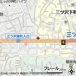 神奈川県横浜市神奈川区三ツ沢下町9-30周辺の地図