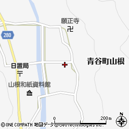 鳥取県鳥取市青谷町山根589周辺の地図