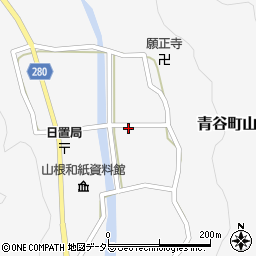 鳥取県鳥取市青谷町山根591周辺の地図