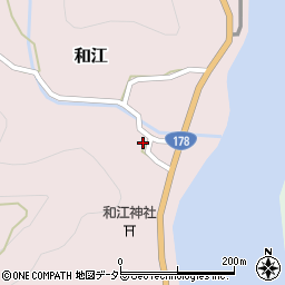 京都府舞鶴市和江195周辺の地図