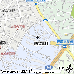 〒252-0016 神奈川県座間市西栗原の地図