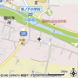 鳥取県鳥取市国府町町屋266周辺の地図