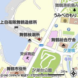 舞鶴警察署東庁舎周辺の地図