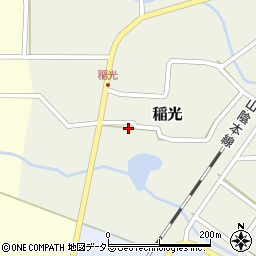 鳥取県西伯郡大山町稲光69周辺の地図