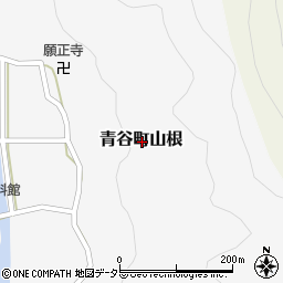 鳥取県鳥取市青谷町山根周辺の地図