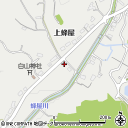 岐阜県美濃加茂市蜂屋町上蜂屋1936周辺の地図