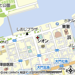 ローソン舞鶴潮路通店周辺の地図