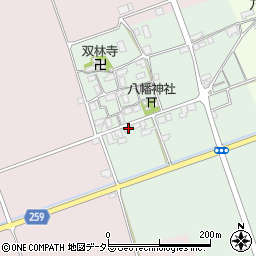 滋賀県長浜市高月町西物部408周辺の地図