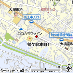 横浜べテル教会周辺の地図