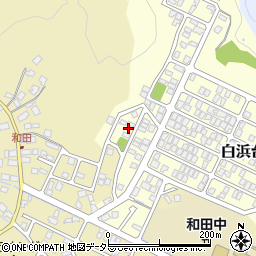 京都府舞鶴市白浜台72-44周辺の地図