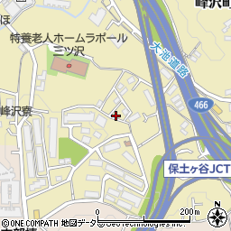 神奈川県横浜市保土ケ谷区峰沢町320周辺の地図