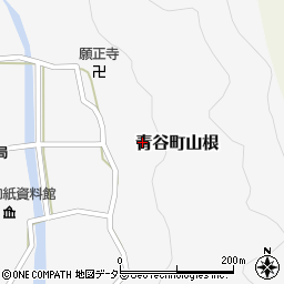 鳥取県鳥取市青谷町山根557周辺の地図