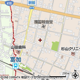 岐阜県加茂郡富加町羽生1475-14周辺の地図